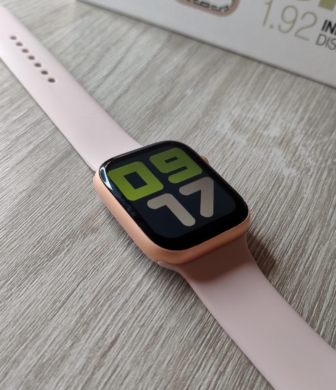 Smartwatch Reloj Inteligente T500 Plus Rosa con 2 Pulsos