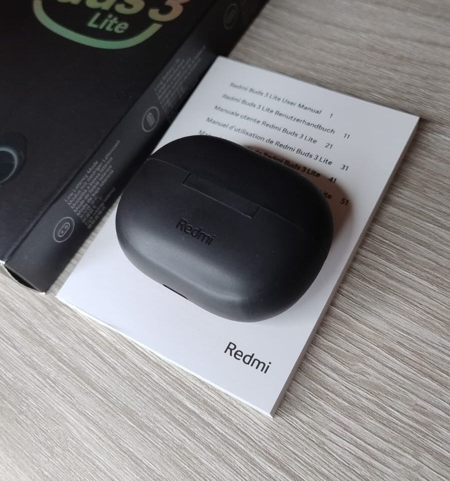 Audífonos Redmi Buds 3 Lite Original Xiaomi Color Negro