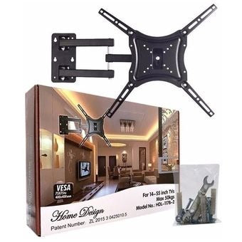 Base Soporte Para TV 14' a 55' Ecualizable- 50Kg Peso